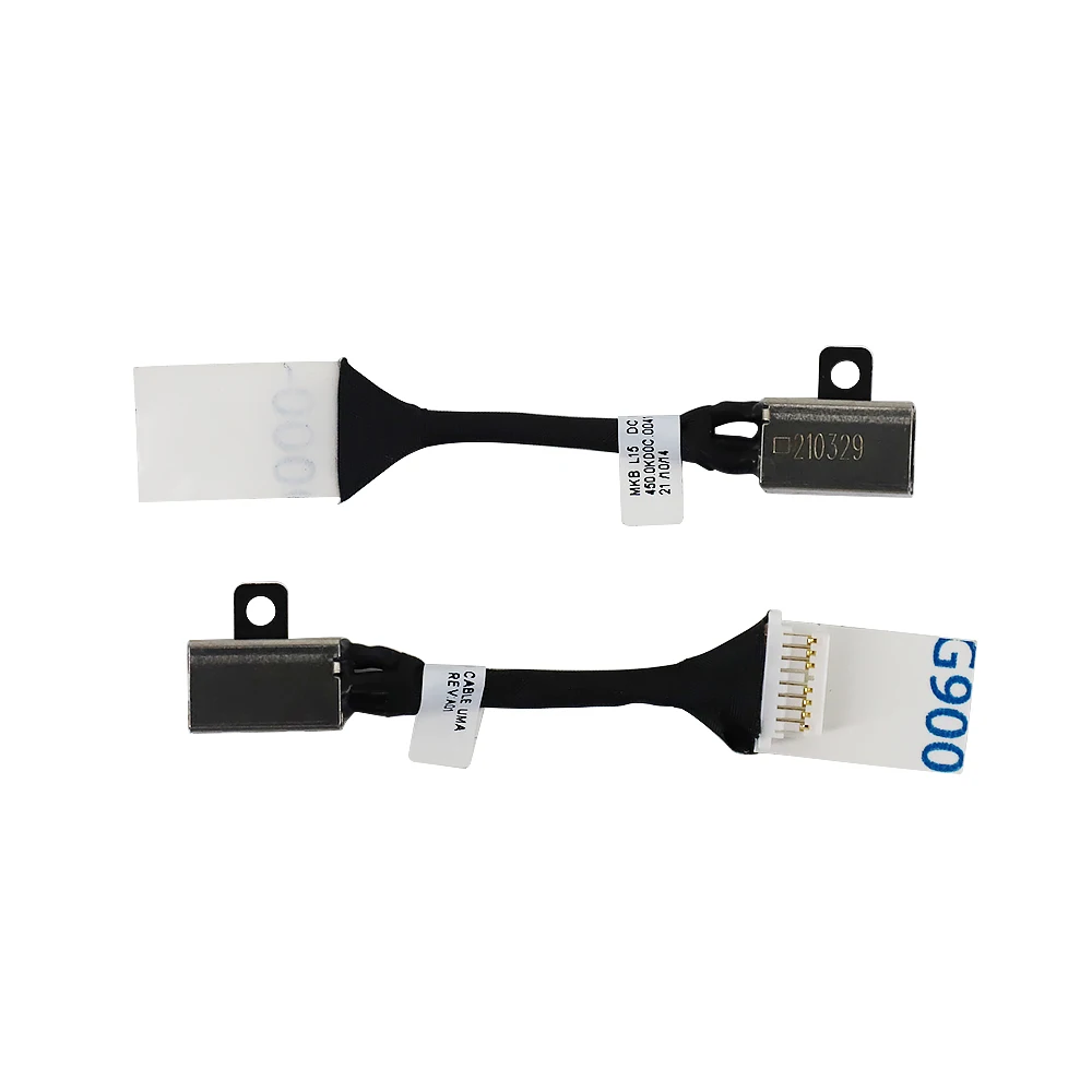 Laptop 450.0KD0C.0041 DC Power Jack Cable Socket Plug Connector Charging Port for DELL Latitude 3410 3510 7DM5H 07DM5H CN-07DM5H