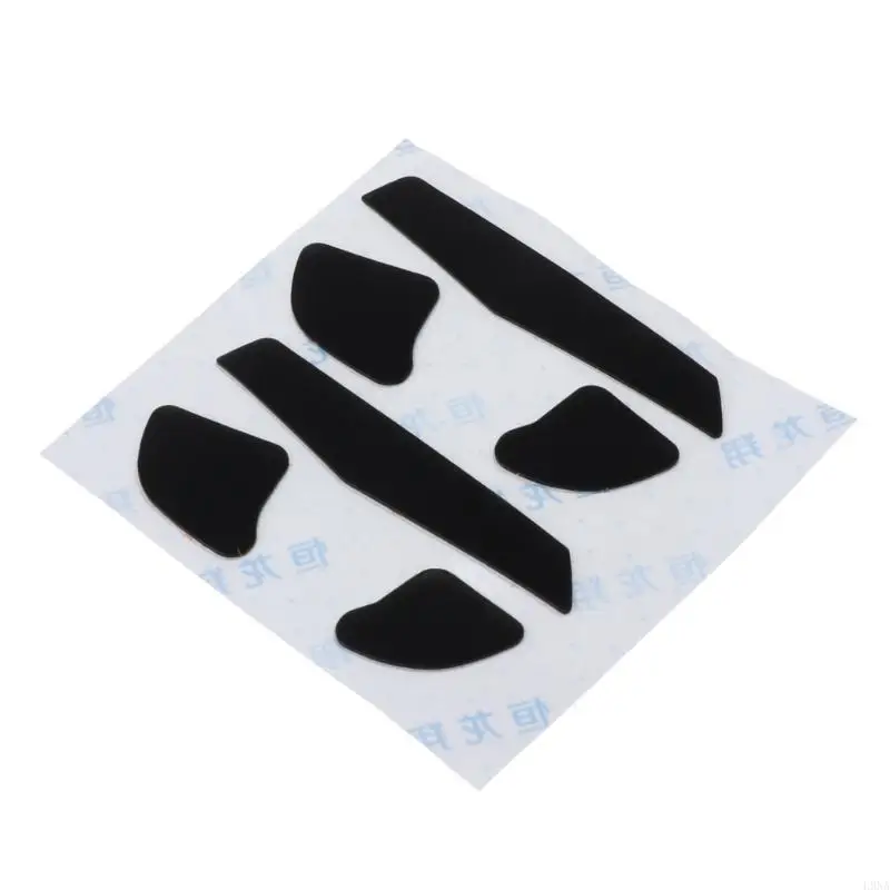 L9NA 2Set Mouse Feet Mouse Skates Stickers Rounded Glides Curved Edges Mouse Feet for 700