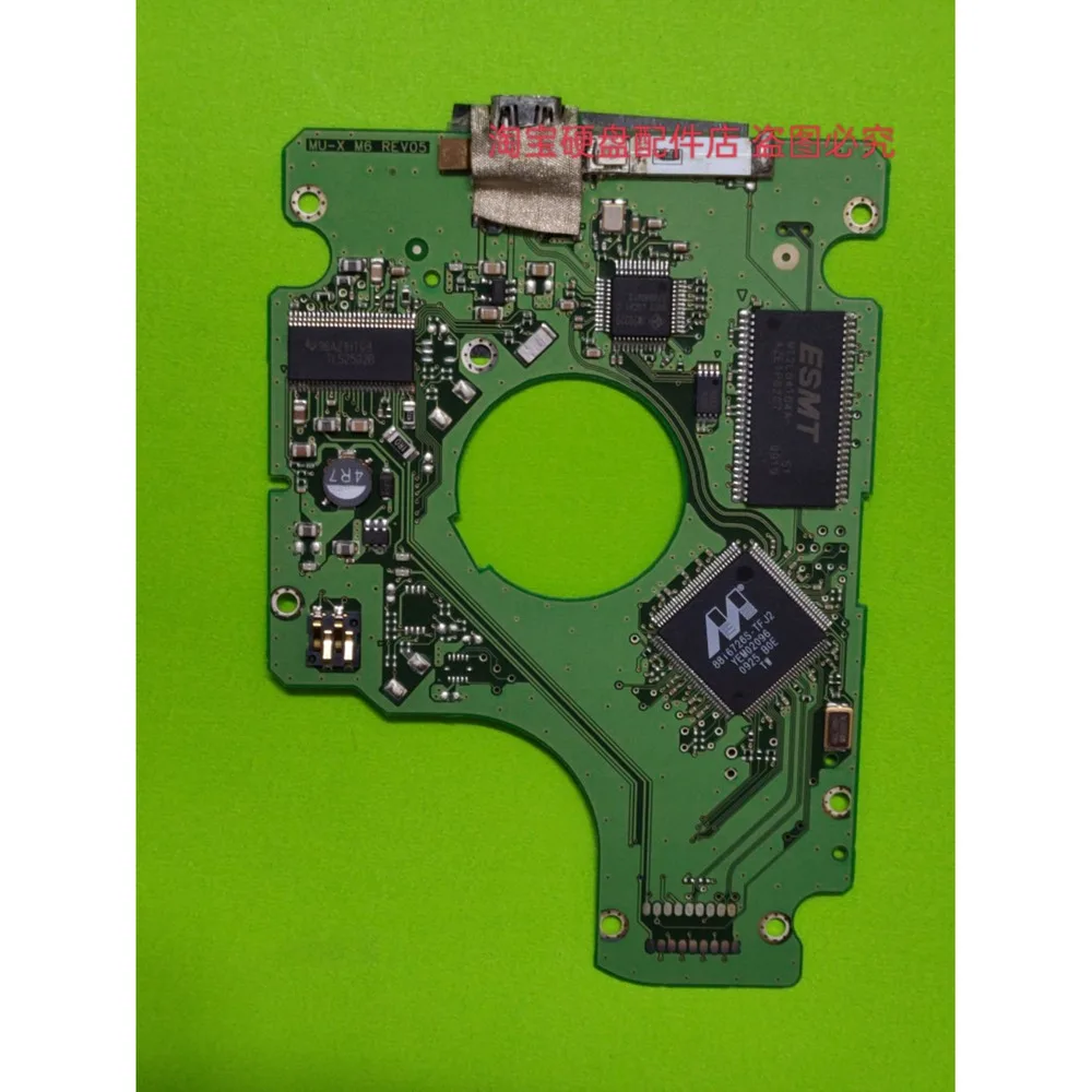 Placa móvel disco rígido, Samsung HM251JX Laptop, USB2.0, BF41-00235, PCB testado
