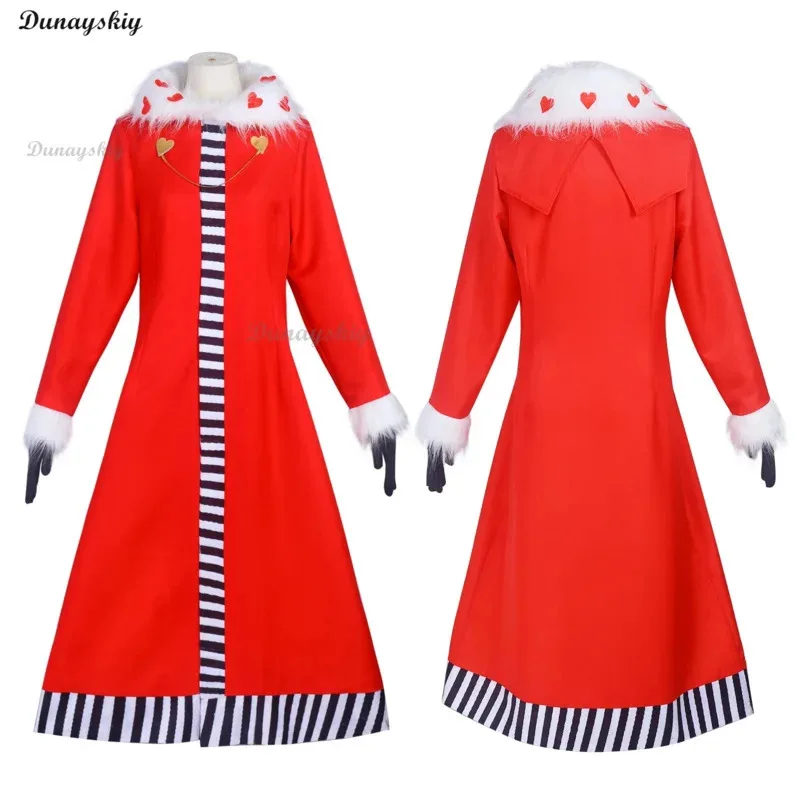 

Anime Hazbin Costume Clothes Hotel Cosplay Suit Uniform Daily Outfit Halloween Party Unisex Set dt'99