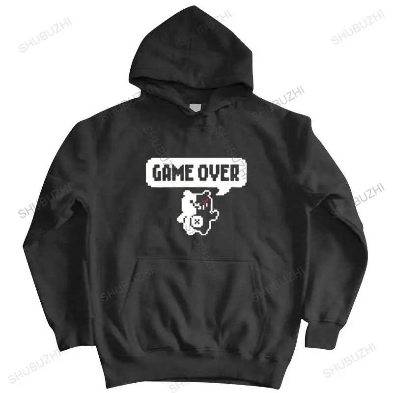 

Модная брендовая зимняя Толстовка Dangan Ronpa на молнии DanganRonpa Game Over мужская теплая куртка на молнии с капюшоном