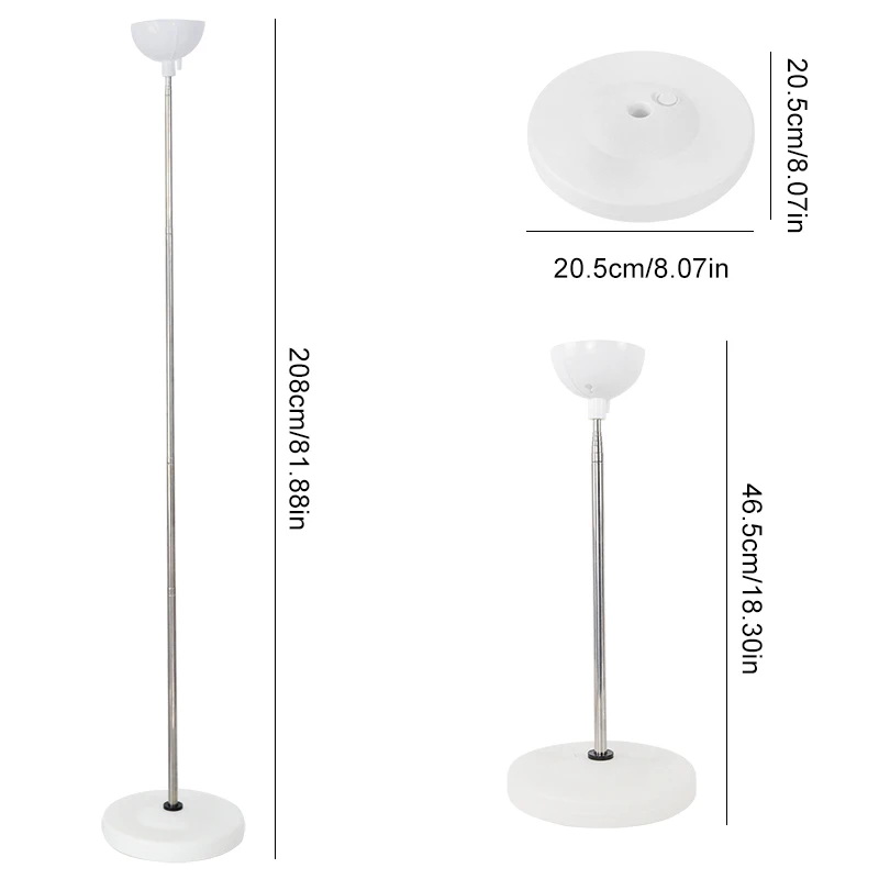 1/2set Adjustable Balloon Column Stand Metal Balloon Holder with Plastic Base for Birthday Party Wedding Decoration Baby Shower