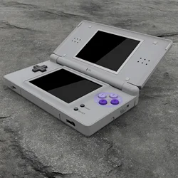eXtremeRate Replacement Full Housing Shell for Nintendo DS Lite for NDSL - Classic SNES Style