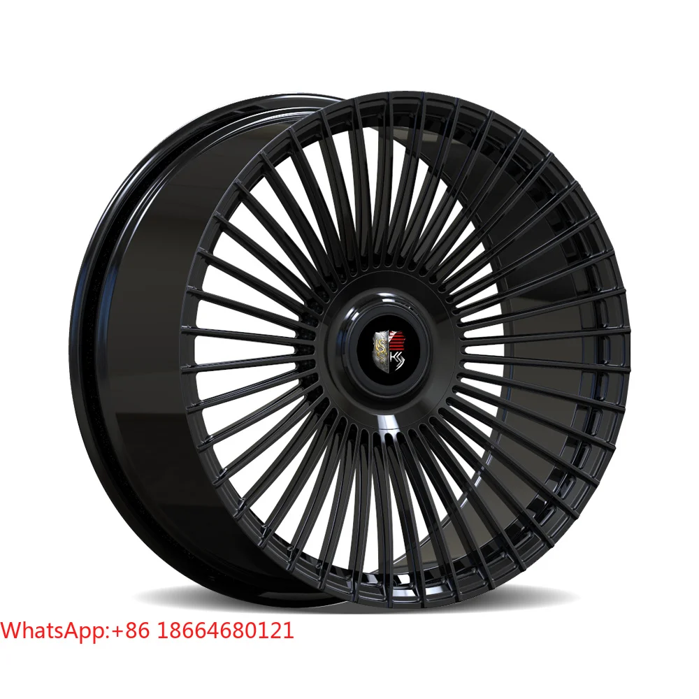 15-22 Inch Five Spoke Bright Finish Custom Forged Aluminium Alloy Wheel Rims Universal Luxury Car WheelsW205,W213,W166,X156,W257