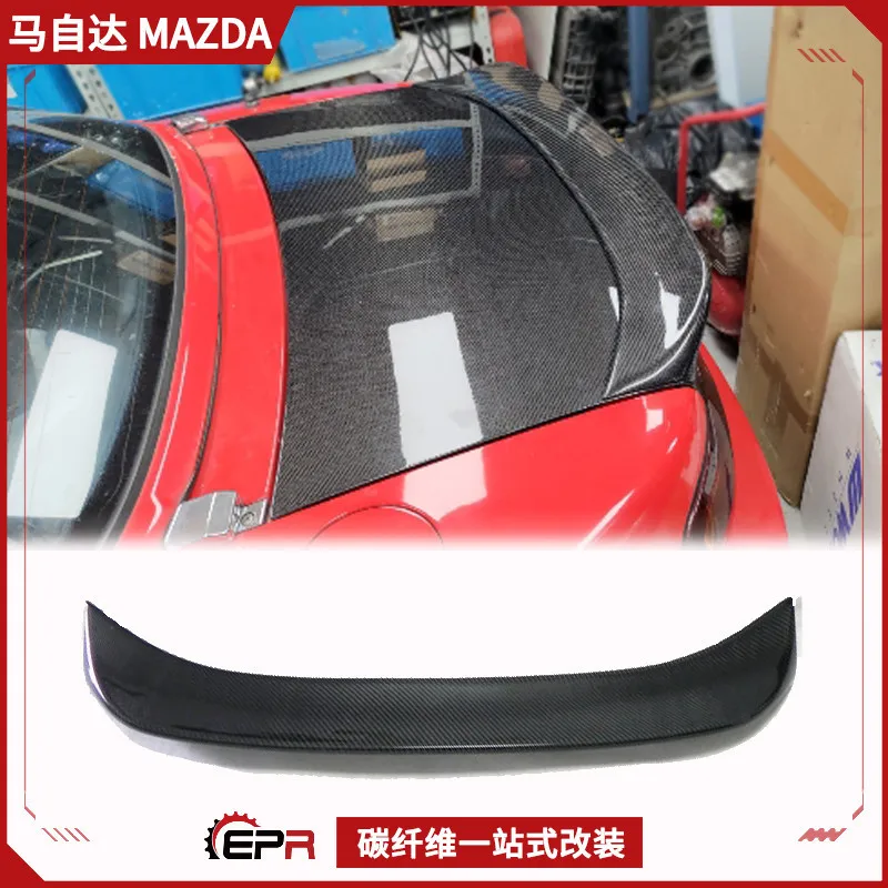 

Suitable for Mazda Mazda Miata MX5 NA NDT fixed wing, carbon fiber TRD small tail