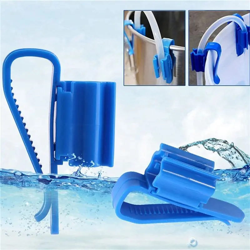 ABZC-20Pcs Home Brew Bucket Clip Pipe Syphon Tube Flow Control Beer Clamp Fish Aquarium Filtration Water Pipe Fixing Holder
