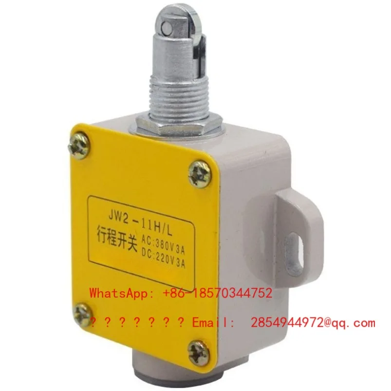 JW2-11H/L Self-resetting One-opening-one-closing Round Roller Travel Switch Micro-action Limit Switch Machine Tool Control
