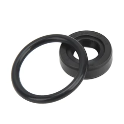 2pcs Distributor O Ring Seal Kit 30110‑PA1‑732 Rubber Black Replacement for Acura Accord Civic Distributor O Ring Seal
