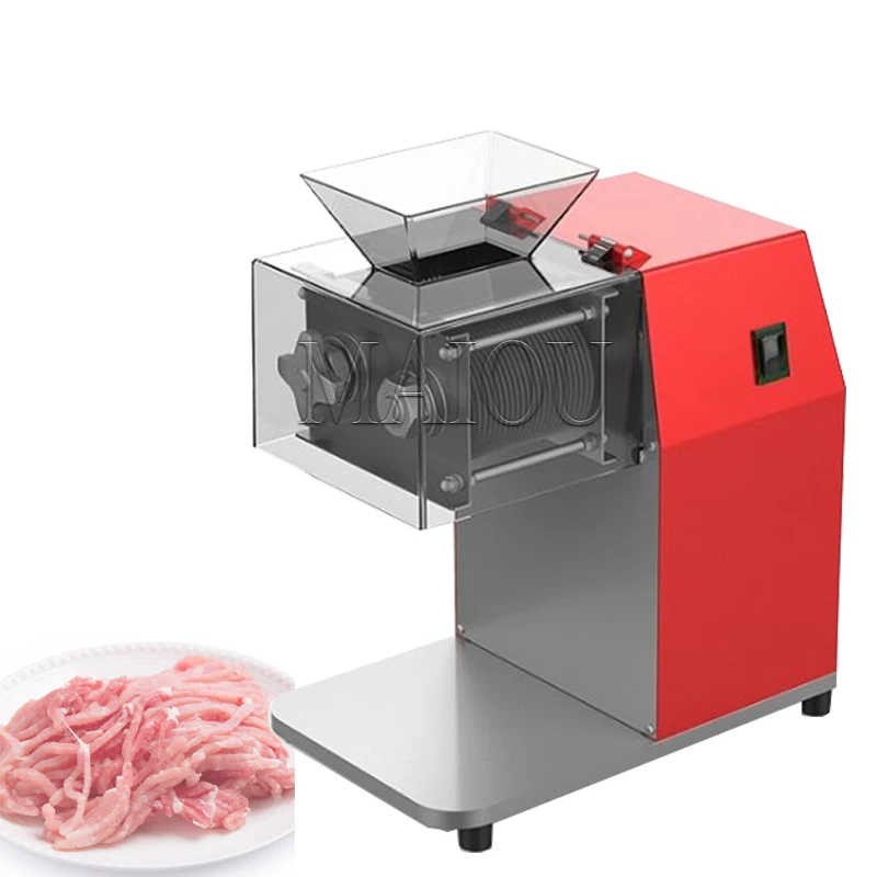 Stainless Steel Desktop Slicer Meat Cutter Electric Meat Slicer 220V Commercial Meat Cutting Machine