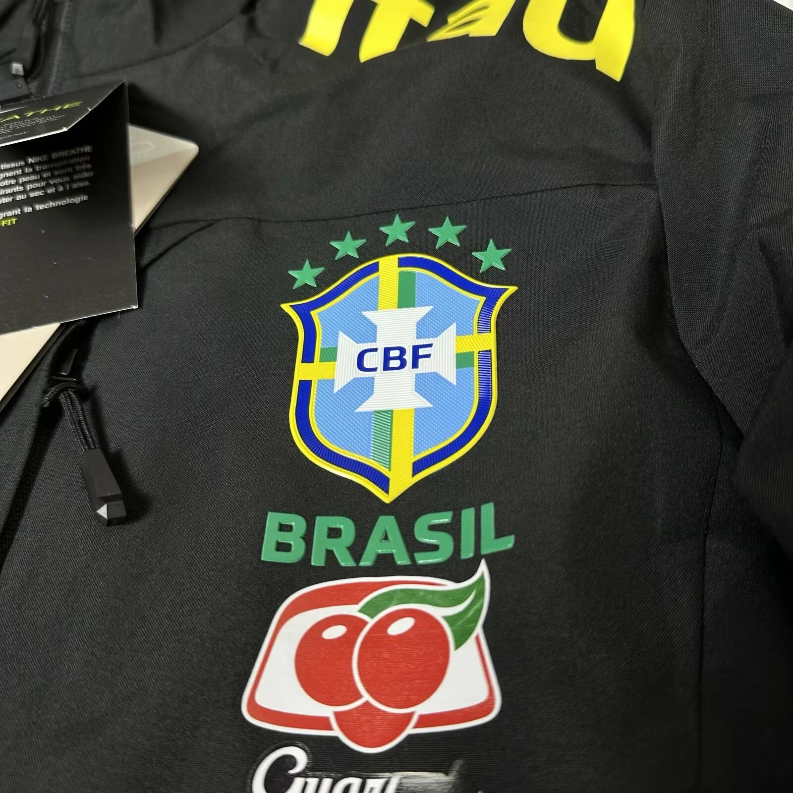 سترة لاعب مقاومة للرياح ومضادة للماء مبطنة بالصوف دافئة للتدريب والمباريات قبل المباراة نسخة اللاعبين بأكمام طويلة زي كرة القدم #4