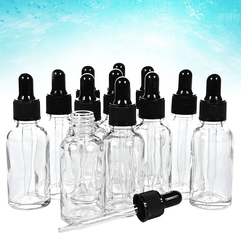 12pcs-refillable-dropper-bottles-glass-essential-oil-bottles-transparent-body-silicone-head-easy-press-for-lotions-serums
