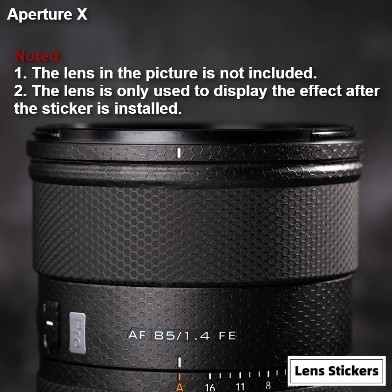 Pelindung Lensa Viltrox AF 85mm F1.4 Pro FE Mount, Stiker Lensa Viltrox AF85 F1.4 Pro, Penutup Lensa 85 1.4