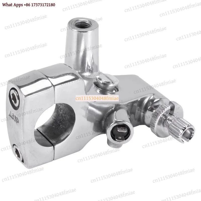 k31 Inch 25mm Motorcycle Clutch Lever Mount Holder Silver Aluminum Alloy Replacement Parts for Cruiser Chopper Handlebar Bracket