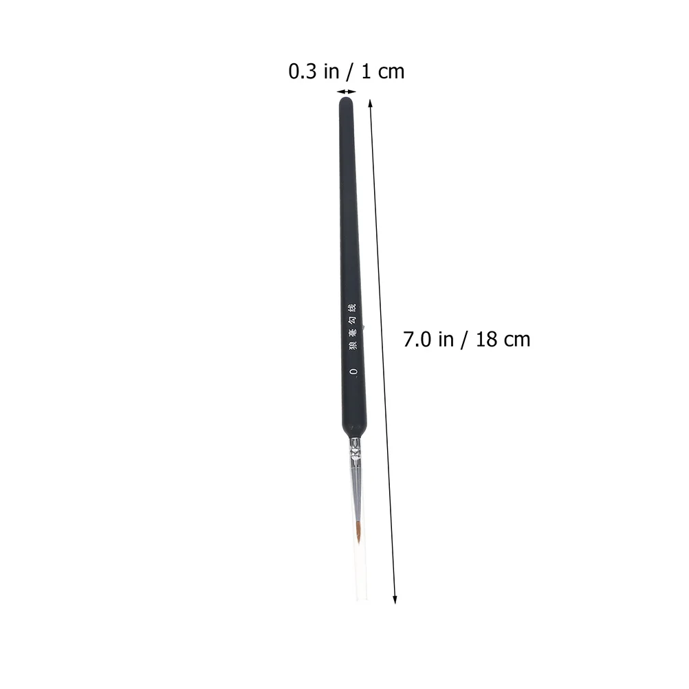 

9Pcs Wolf Hair Professional Painting Brushes Multi-Function Portable Watercolor Art Brush School Paint Accessory Ergonomic