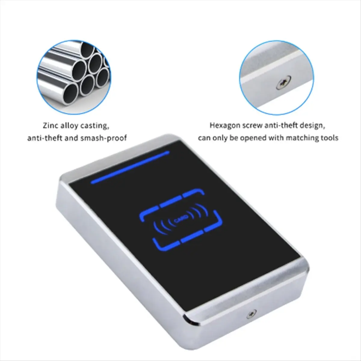 T887C-MF Card Metal Access Control Access Control System 10,000 User Management Card Waterproof Access Control RFID HOT