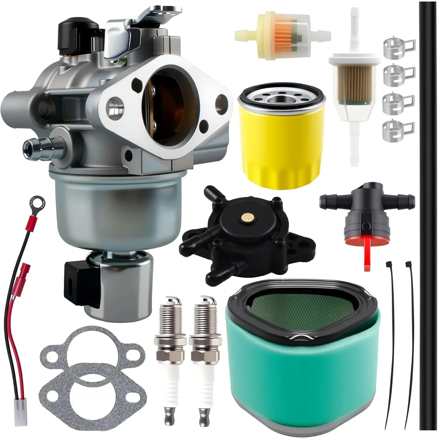 Carburetor Compatible with Kohler CV13 CV14 CV15 CV15S CV16 CV16S CV493, Compatible with John Deere GT225 LX255 LX266 LT160 Repl