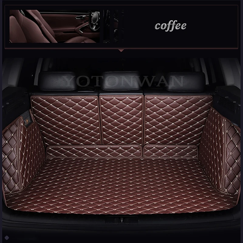 

YOTONWAN Full Coverage Custom Made Car Trunk Mat For BYD All Models FO F3 SURUI SIRUI F6 G3 M6 L3 G5 G6 S6 S7 E6 E5 Auto Parts