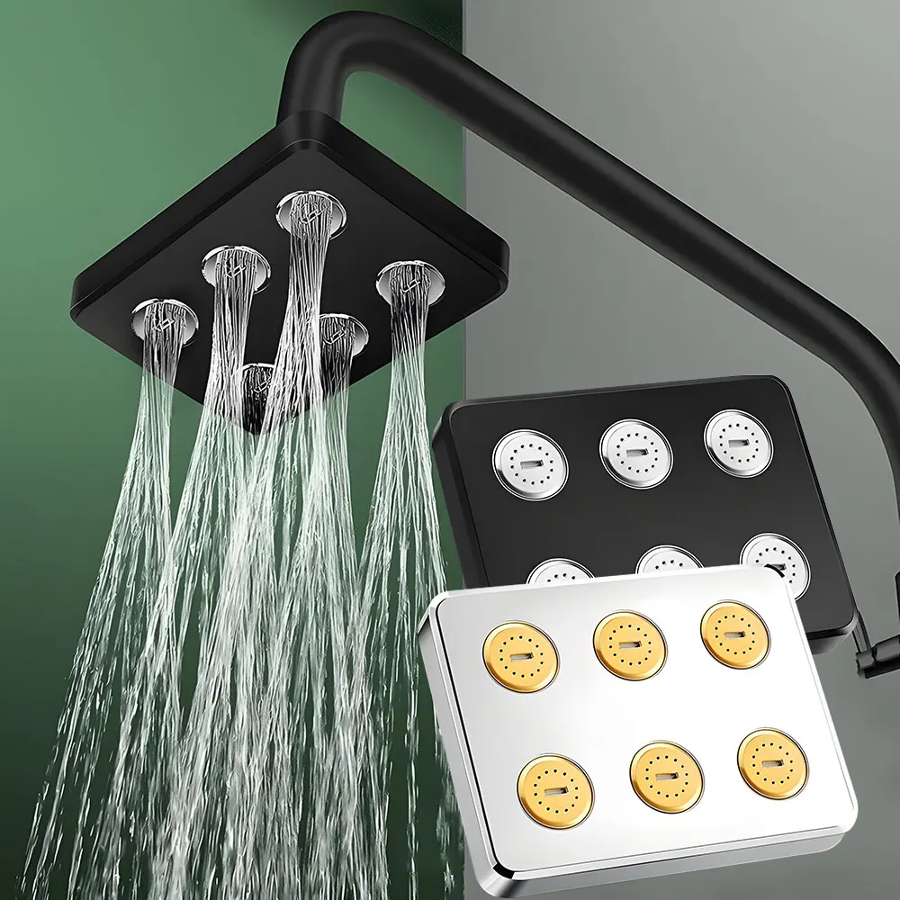 

360° Mini-Surround Pressurized Shower Head Large Water Rain Shower Head Showerhead Shower Bathroom Accessories