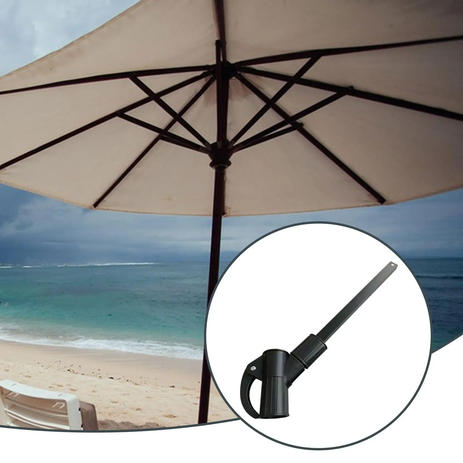 

Patio Umbrella Accessories Lifting Fixed Handle Brackets Support Rib Replacement