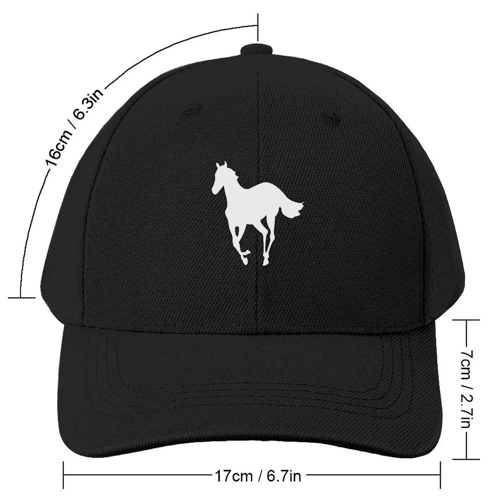 Ohms White Pony Around The Fur Diamond Eyes Adrenaline Baseball Cap western Hat Vintage Women Beach Fashion Men's