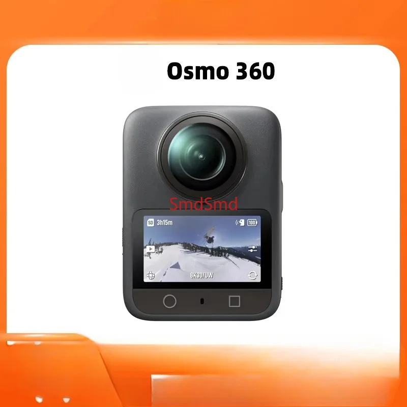 Osmo 360 Camera 1-Inch 360° Imaging Native 8K 360° Video 4K/120fps & 170° Boost Video 120MP 360° Photo in Stock