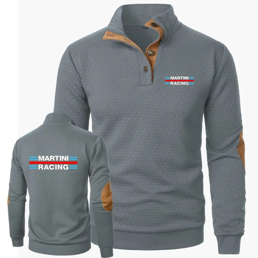 مارتيني سباق البلوز الكمال الرجال الدراجات إكسبيديشن سترة يندبروف الصوف البلوز ملابس رياضية الشارع الياقة المدورة سترة #4
