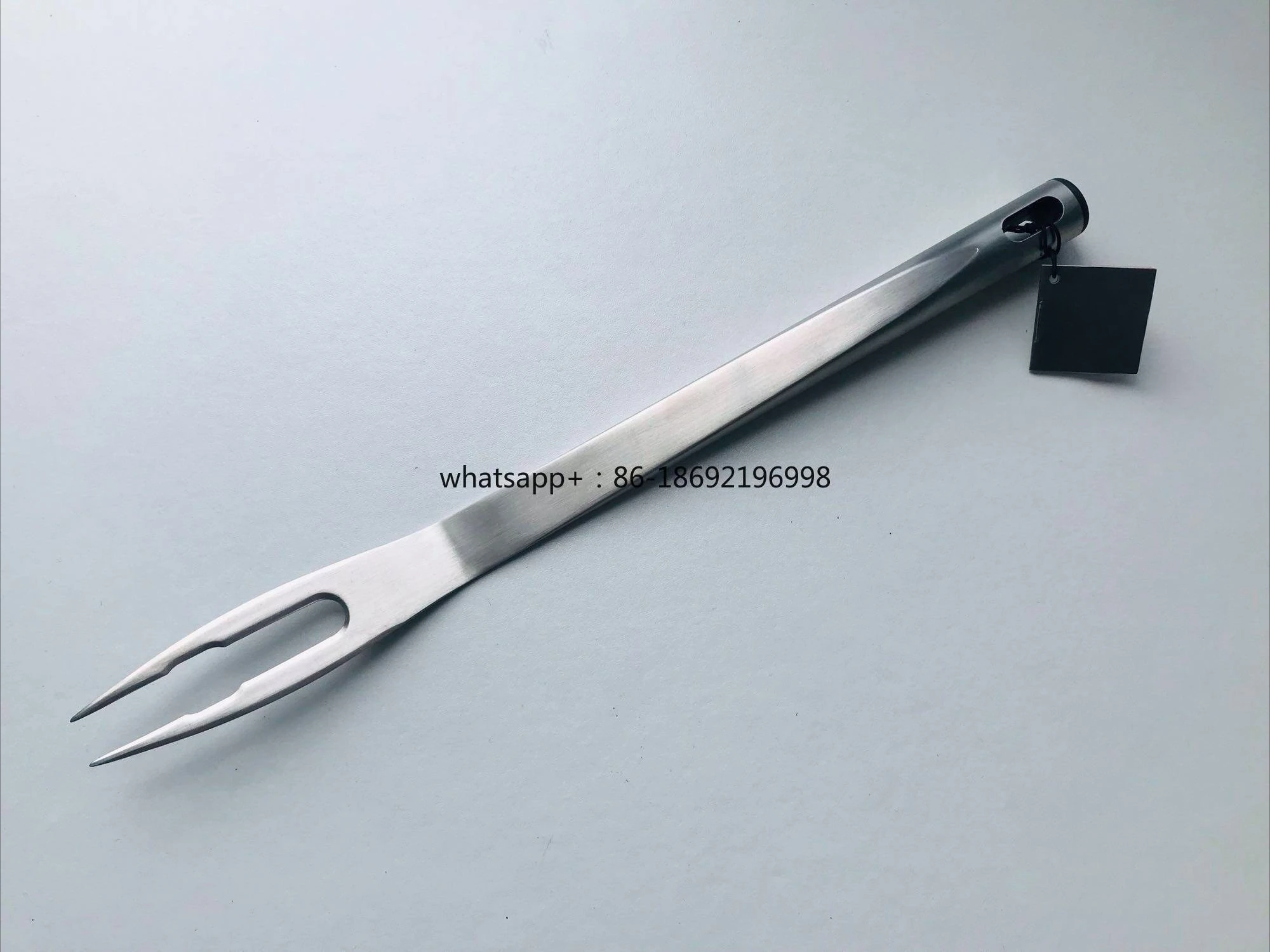 18/10 Stainless Steel Meat Food Long Handle Barbecue  Multi-purpose