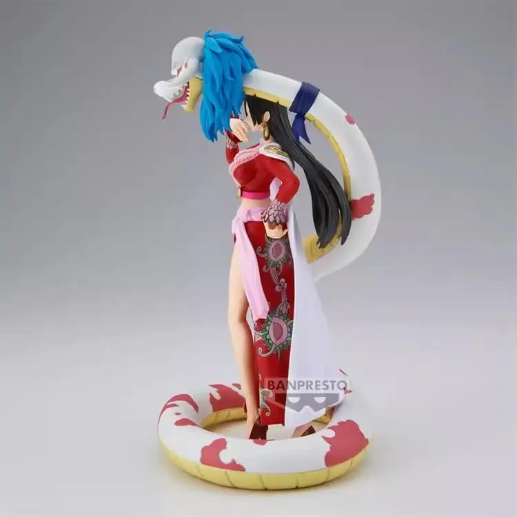 มีสินค้าในสต็อก ของแท้จาก Bandai Banpresto ฟิกเกอร์อนิเมะ ONE PIECE DXF โบอา แฮนค็อก โมเดลฟิกเกอร์ของเล่น