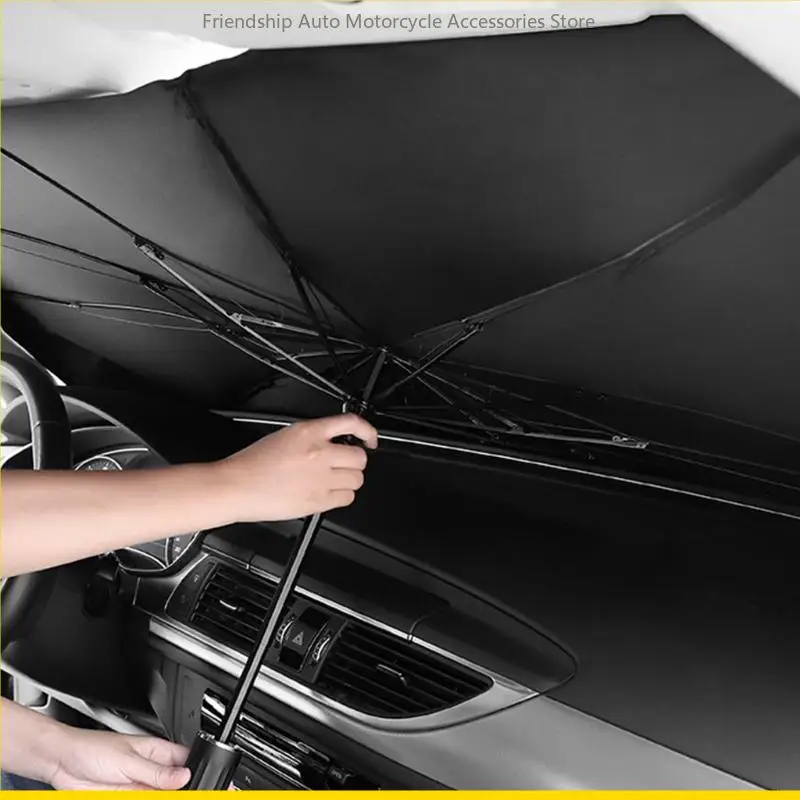 

SZCH Car for Sun Umbrella Windshield Sunshade Block UV Foldable Parasol Keep Vehicle