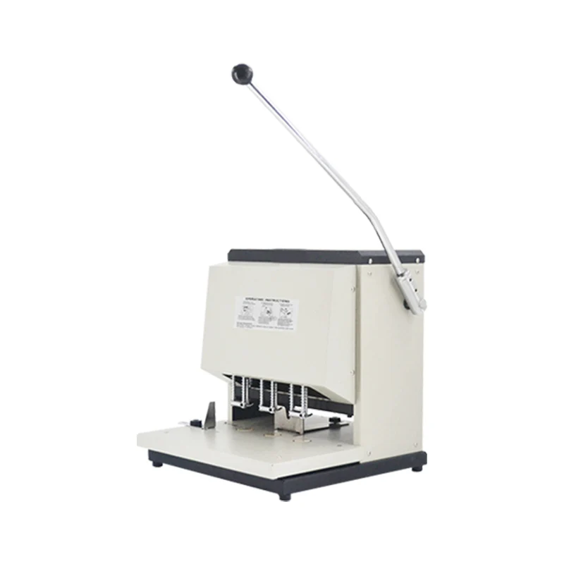 DCK8083 Manual & Electric 3-Spindle Paper Drill Efficient Paper Punching Machine for Processing