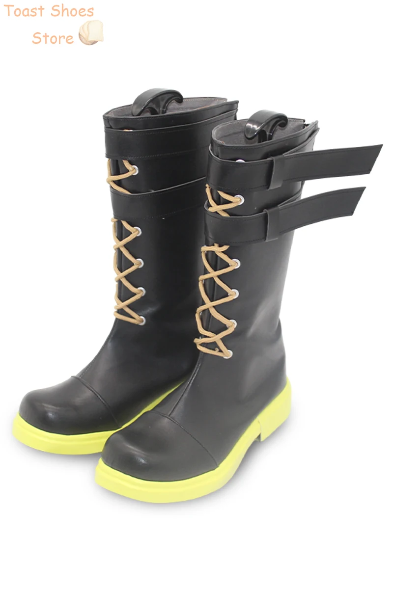 Rin Cosplay Schuhe Pu Lederschuhe Halloween Karneval Stiefel Cosplay Requisiten Kostüm Requisite