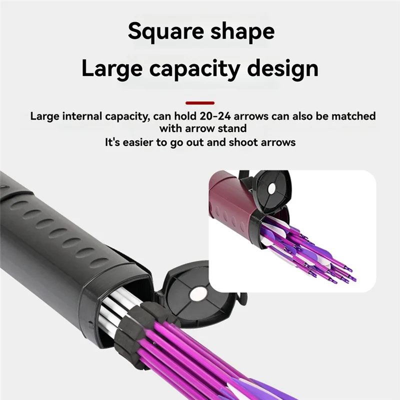 AD-Composite Recurve Bow PP Telescopic Barrel ยิงธนูกลางแจ้ง Barrel อุปกรณ์จัดเก็บข้อมูล