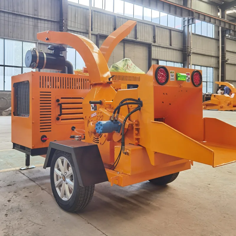 2025 آلات الغابات بالديزل، آلة تقطيع الأشجار الهيدروليكية، مطحنة الجذع، تقطيع الخشب الصناعي