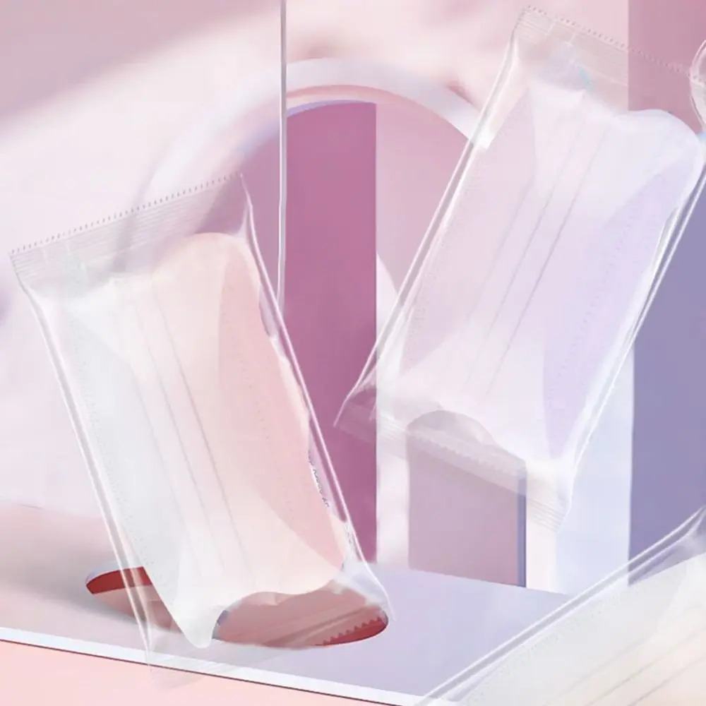 10PCS Butterfly Shaped Design Disposable Face Mask Gradient Blusher Color V-face Anti Dust Mask 3-layer Anti-UV Face Mask