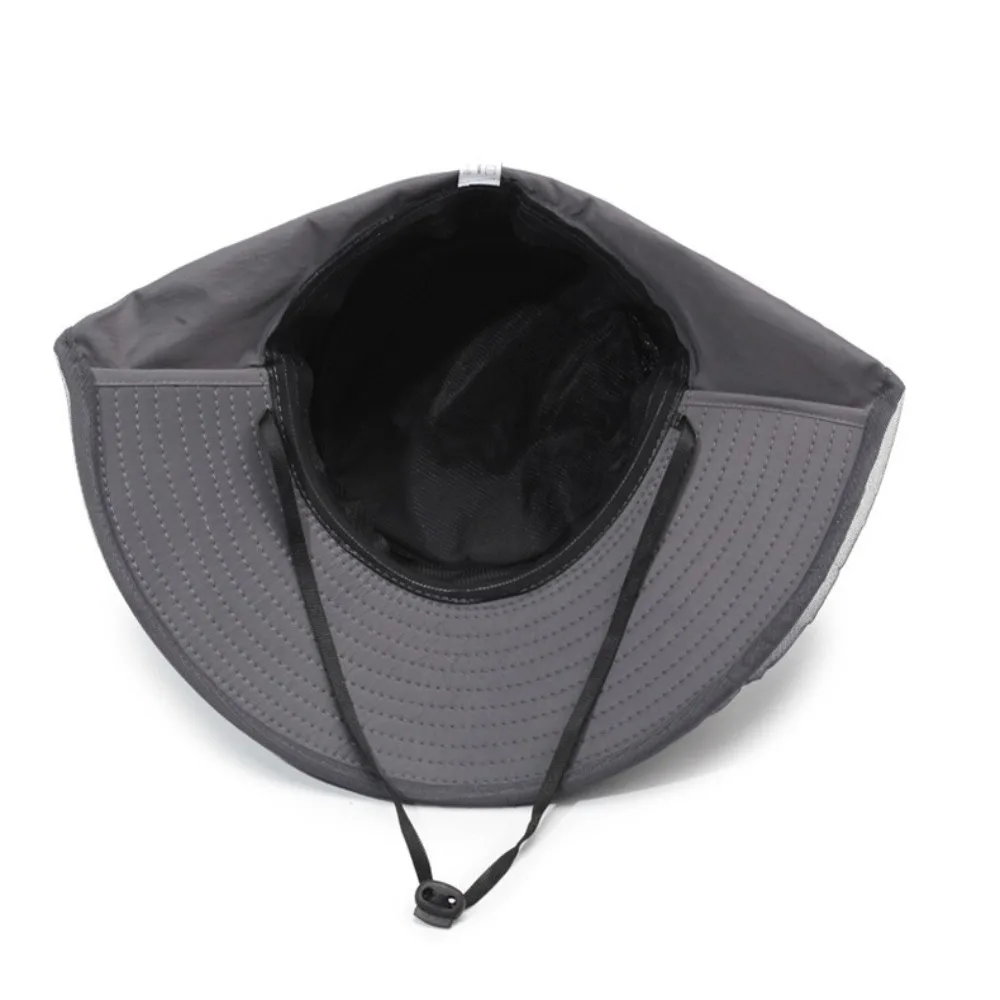 New Anti Mosquito Insect Bucket Hat Net Anti Bee Mosquito Hat Mesh Insect Proof Cap Men Women