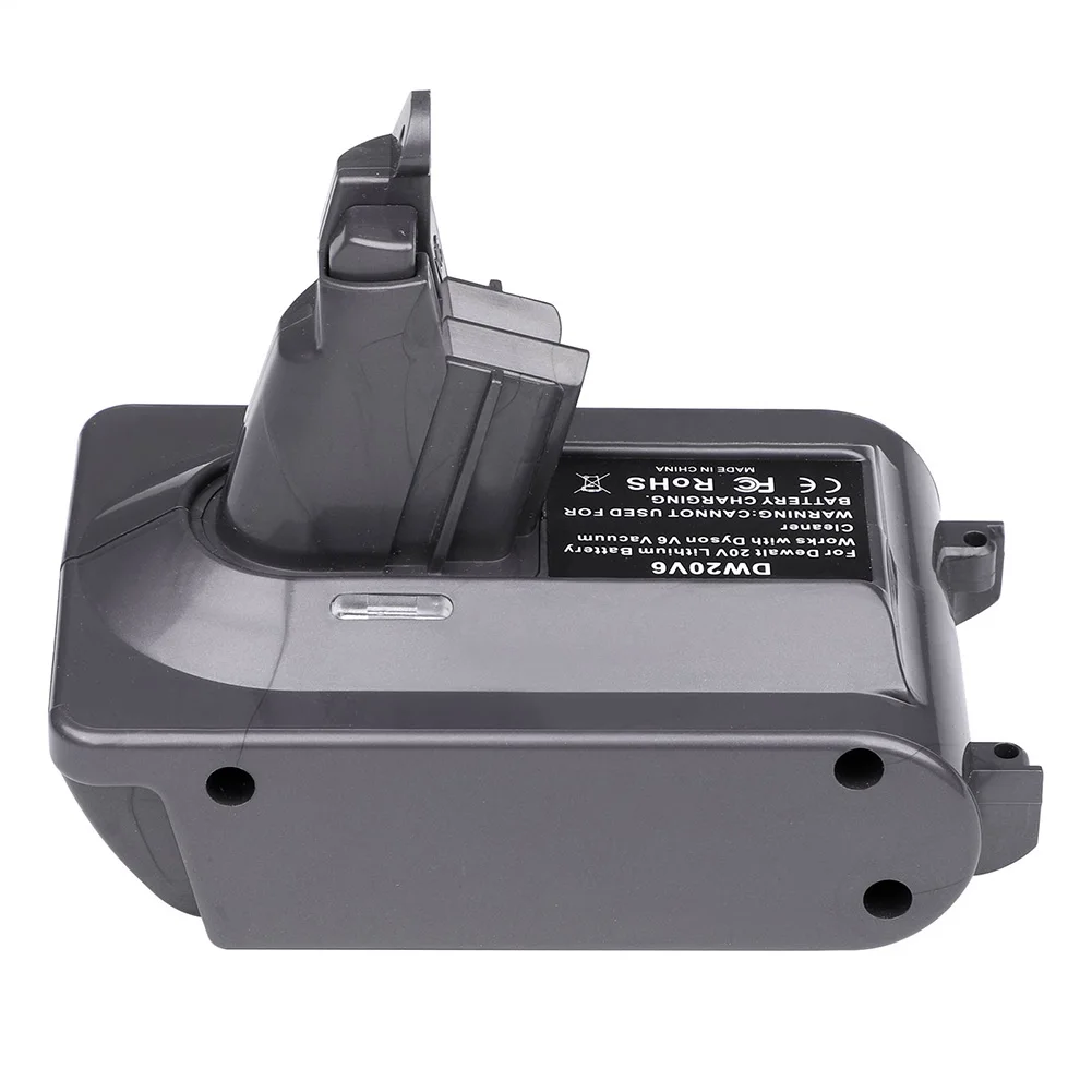 

6Ah Replace Battery Adapter For V6/V7/V8 Animal DC58 DC59 DC62 SV03 SV05 SV06 21.6V 6000mAh Vacuum Cleaner Converter