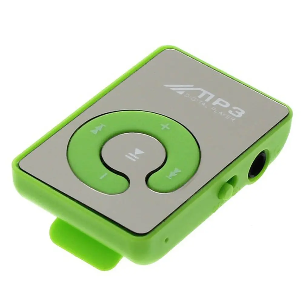 Mini reproductor MP3 con Clip, soporte para tarjeta Micro TF, HiFi, deportes al aire libre, Walkman, reproductor de música MP3 para coche