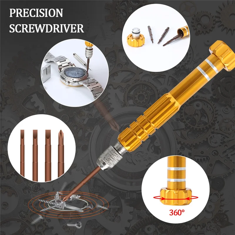 Watch Repair Kit Strap Remover Bottom Opener Repair Watch Fixing And Adjusting Tools (149 Pcs)