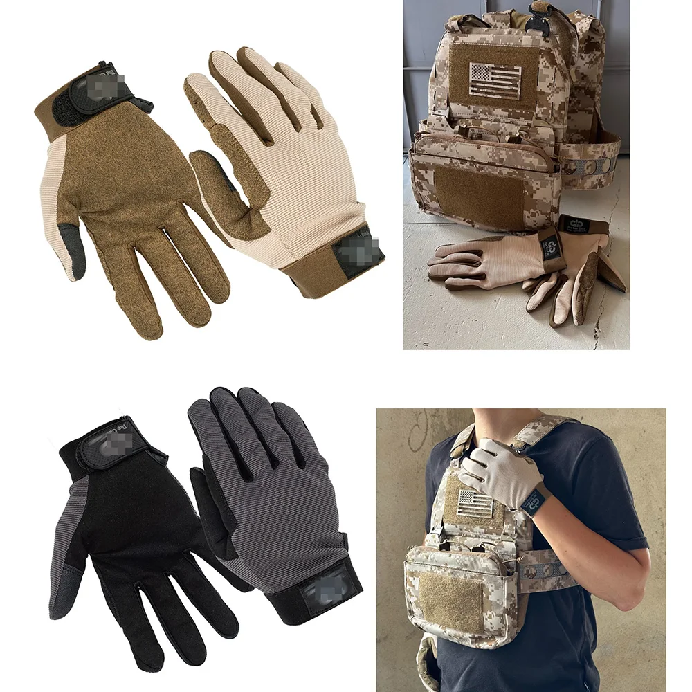 New Outdoor Tactical Hunting Style Summer Outdoor SUMMER Weight Tactical Gloves Phone Touch Screen Gloves Full Finger Gloves