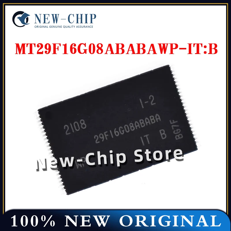 2PCS-50PCS/LOT   MT29F16G08ABABAWP-IT:B   29F16G08ABABA   TSOP-48   4G flash nandflash  New original