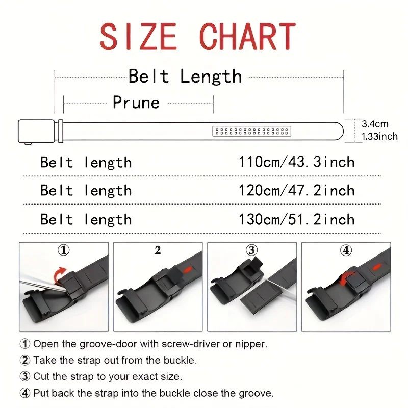 2pcs Men's Fashion Business Casual Belt High Quality Men's Automatic Buckle Belt Simple Men's Formal Occasion Belt