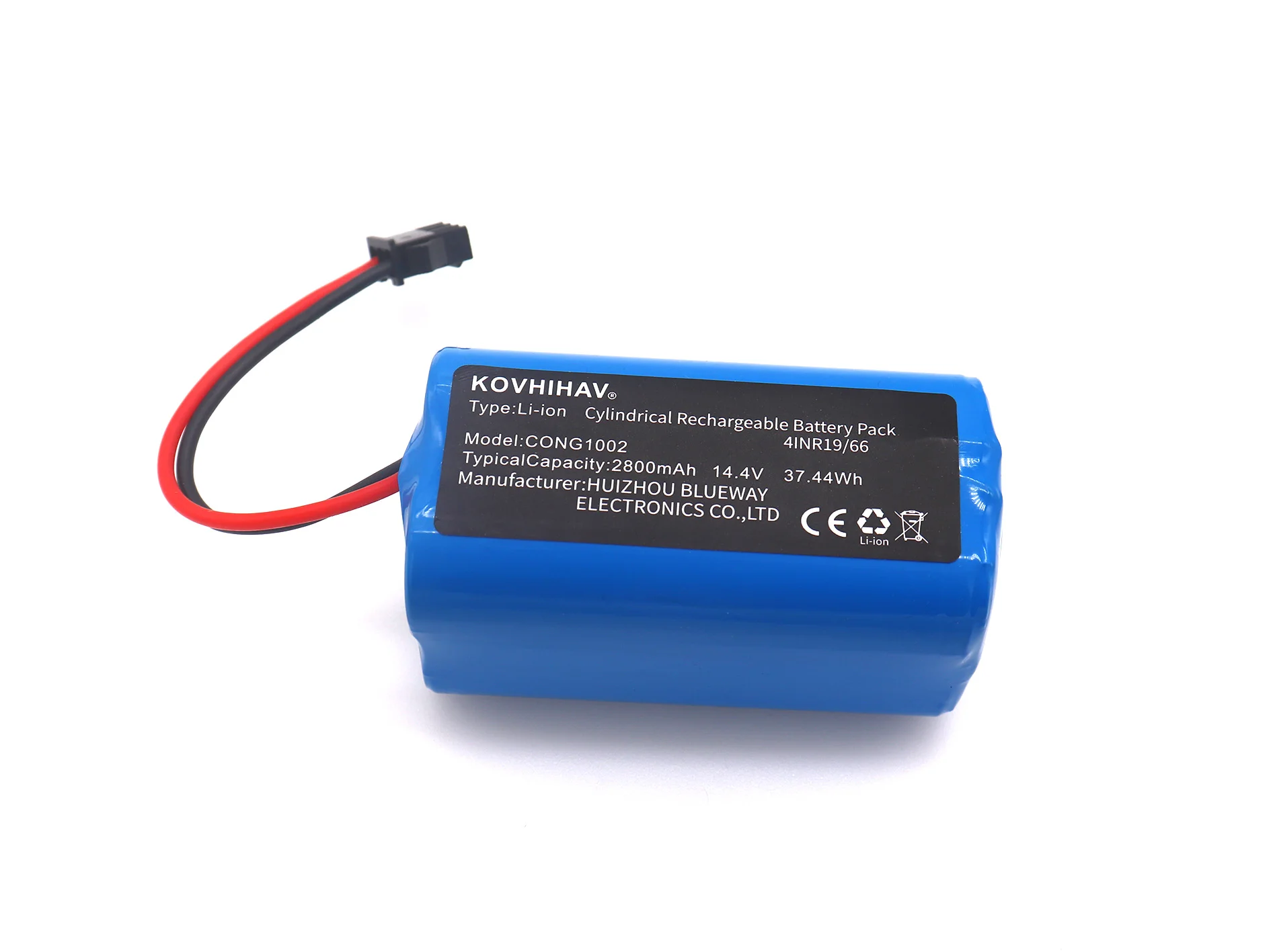 Replacement Battery for CECOTEC CONGA 990 1190  950 1090 Excellence 990 CECOTEC  CONG1002 49CE1401 1090-00000