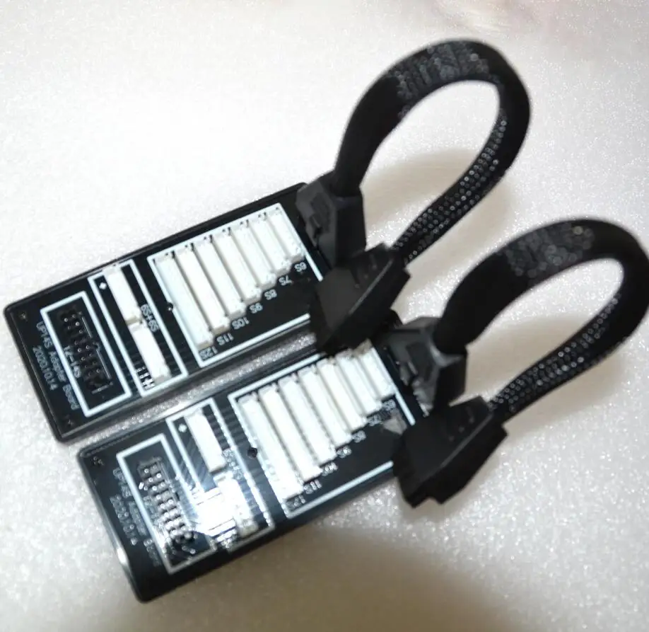 UP14S ondersteuning 6S-14S 6S + 6S naar 12S Zwart Uitbreidingslader Plaat Balans Opladen Adapter Board connect board
