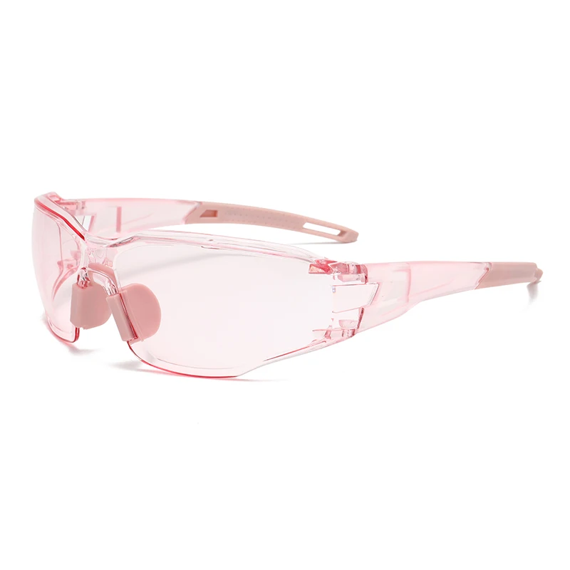 Multifunctional anti-slip soft nose pad safety glasses unisex multi-color sports cycling safety work glasses