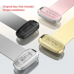 Geely 자동차 키 케이스 커버 및 키체인 거치대, Geely Emgrand 7 GX3 Atlas GS NL3 Gili Emgrand 7 EX7 GT GC9 보호대 PC