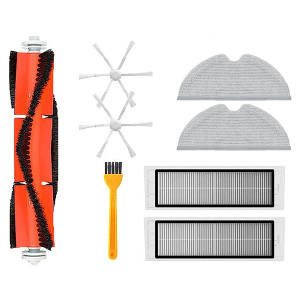 Para xiaomi robô 1c 2 stytj03zhm filtro mop pano robô aspirador de pó acessórios principal escova lateral peças reposição