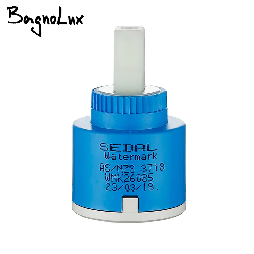 Faucet Cartridges 40/35/25mm Sedal Cartridge Mixer Low Torque Faucet Accessories Spindle Flat Base Free Rotation