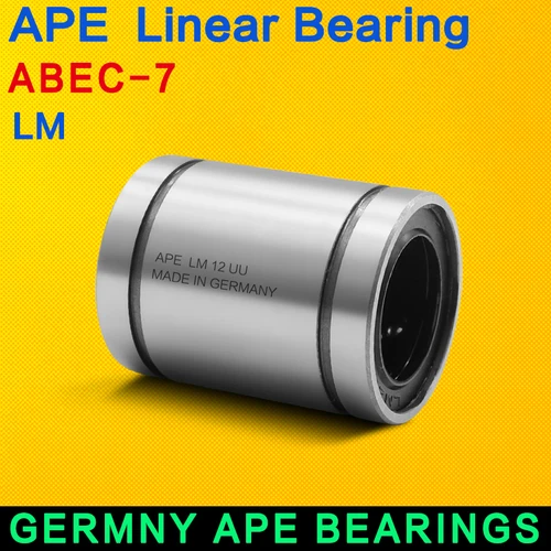 Imagen 2 del producto 4 Uds APE rodamiento LM8UU LM3UU LM10UU LM16UU LM6UU LM12UU LM4UU LM5UU casquillos lineales CNC rodamientos lineales, piezas de eje lineal