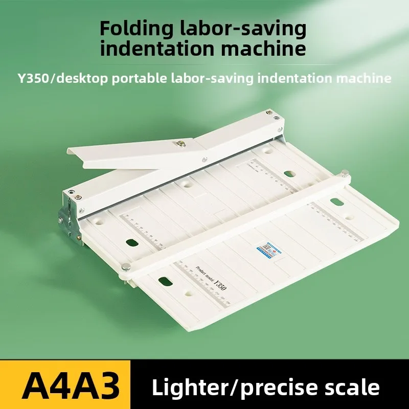 

Manual Creasing Machine 460 Small 35CM Bid Binding Cover Book Spine Line Business Card Greeting Card Album Creasing Machine