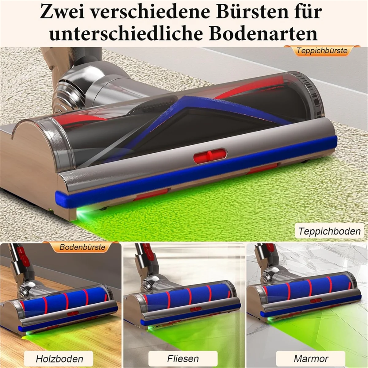 Y32A فرشاة كهربائية ل V7 V8 V10 V11 V15 مكنسة كهربائية استبدال محرك المباشر الأنظف رئيس التوربينات فوهة الأرضية